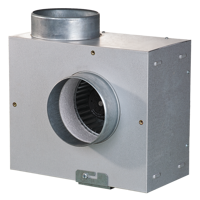 Inline fans - Commercial and industrial ventilation - Vents Iso 160-2E