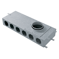 Radial ductwork - Air distribution - Series Vents BlauFast SR 160/90x10 03