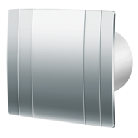 Residential axial fans - Domestic ventilation - Vents Quatro Hi-Tech Chrome 100 S