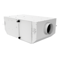 For round duct - Inline fans - Vents Iso Box-F 100 ES