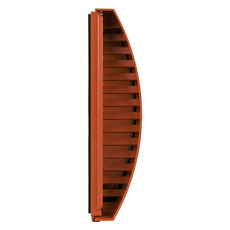 Blauberg AH-10 terracotta 160 - Plastic hoods decoration of supply and exhaust vents of public, residential and industrial ventilation systems
