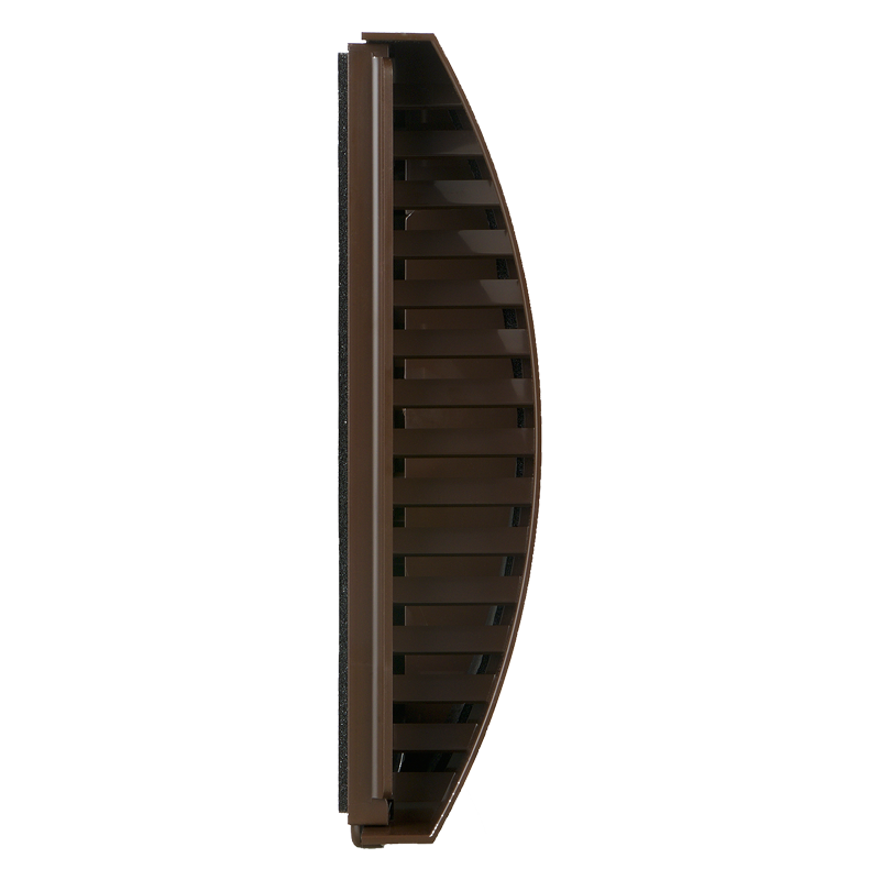 Blauberg AH-10 brown 100 - Plastic hoods decoration of supply and exhaust vents of public, residential and industrial ventilation systems