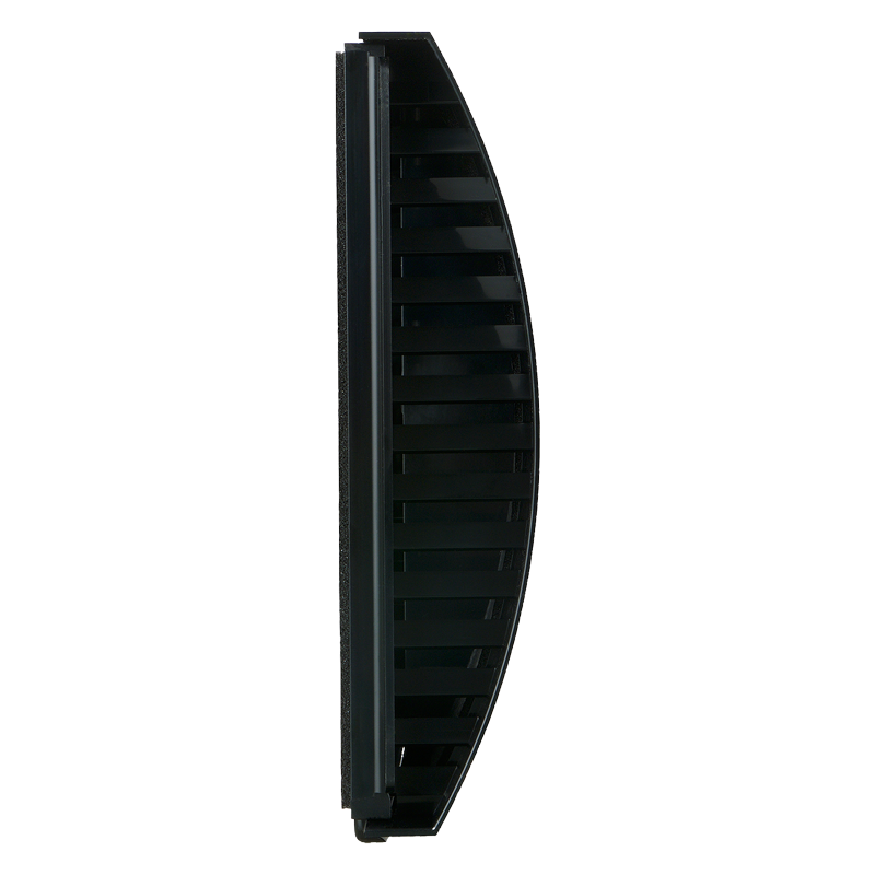 Blauberg AH-10 black 160 - Plastic hoods decoration of supply and exhaust vents of public, residential and industrial ventilation systems