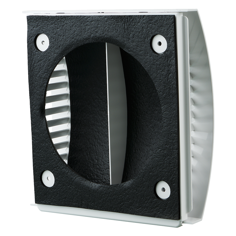 Blauberg AH-10 white 160 - Plastic hoods decoration of supply and exhaust vents of public, residential and industrial ventilation systems