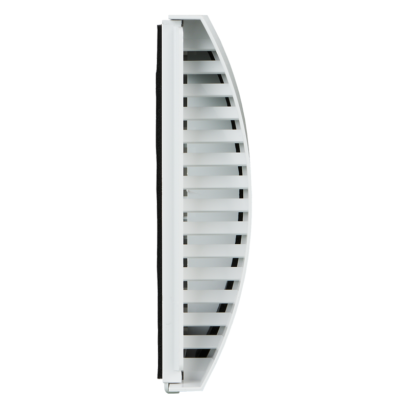Blauberg AH-10 white 160 - Plastic hoods decoration of supply and exhaust vents of public, residential and industrial ventilation systems