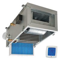 Units with water heaters - Supply ventilation units - Vents BLAUBOX MW 750-4 Pro